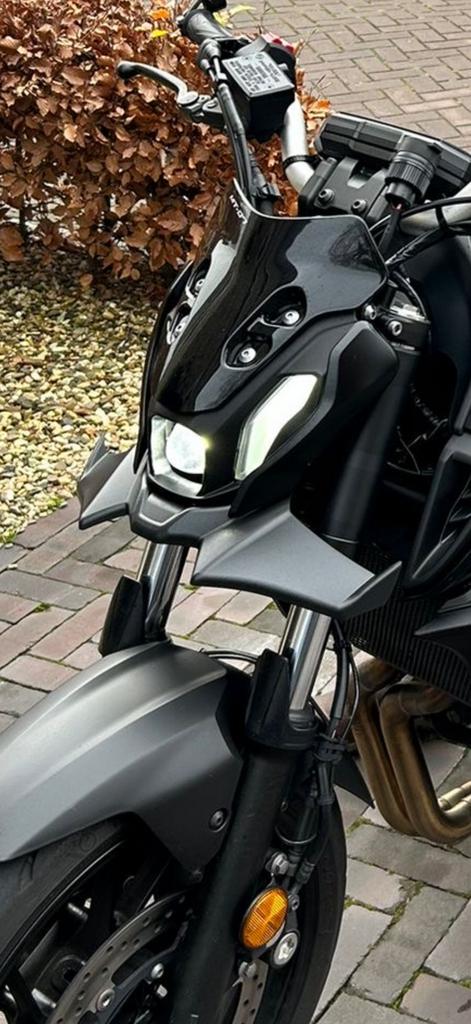 Yamaha MT 07 voor spoiler puig, Ophalen, Gebruikt