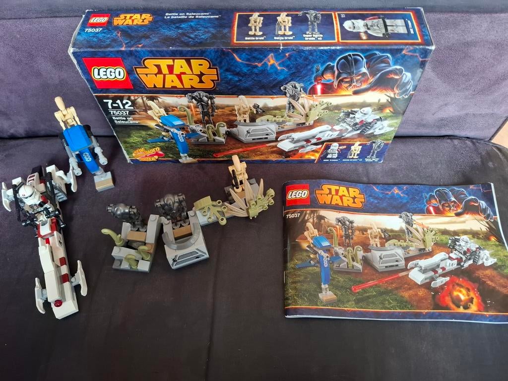 Lego Star Wars 75037 Battle on Saleucami with box, Star Wars, Lego, Ophalen of Verzenden, Zo goed als nieuw