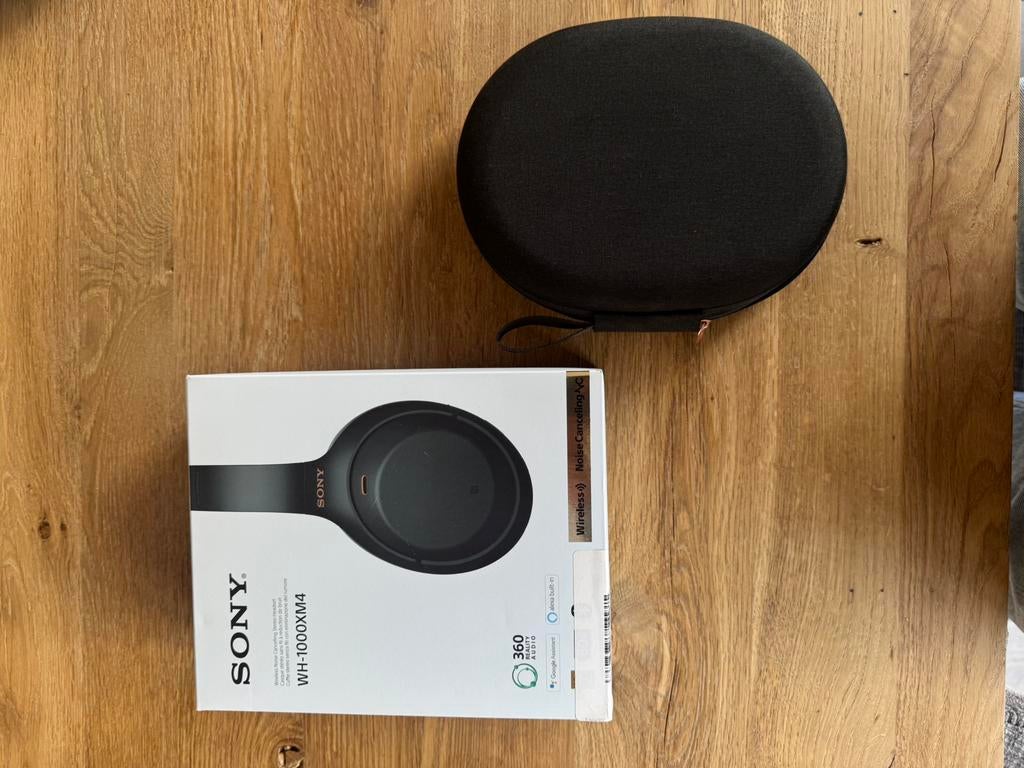 Sony WH-1000XM4 koptelefoon nooit gebruikt, Ophalen, Zo goed als nieuw, Sony, Bluetooth