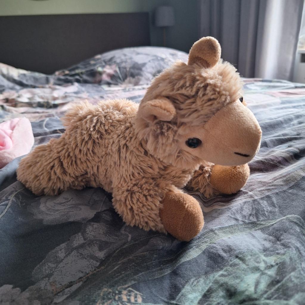 Schattige pluche lama knuffel - Zo goed als nieuw, Overige merken, Overige karakters, Overige typen, Ophalen of Verzenden