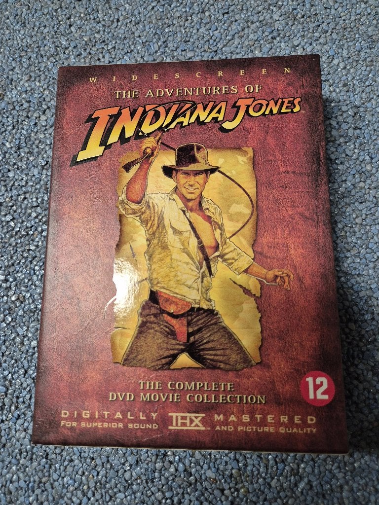 Indiana Jones - The Complete DVD Movie Collection (DVD), Vanaf 12 jaar, Ophalen of Verzenden, Zo goed als nieuw