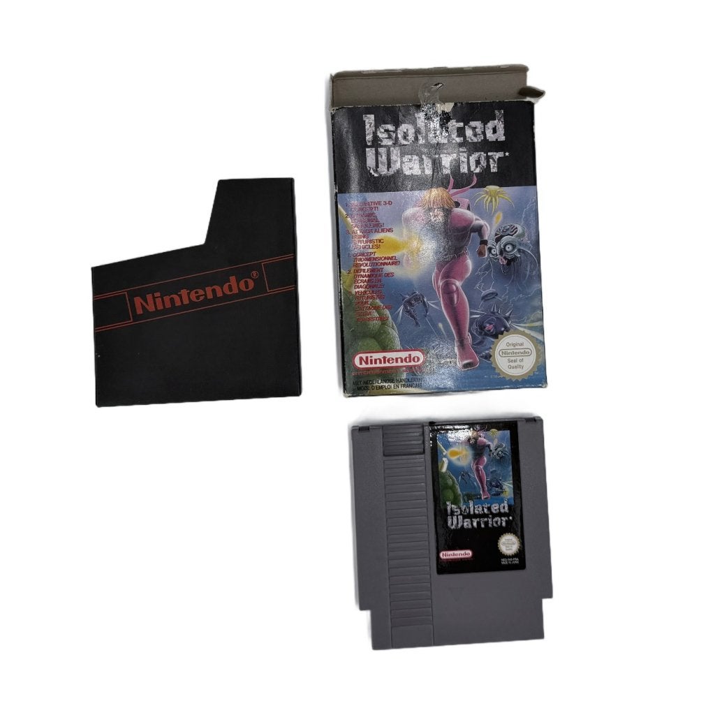 Isolated Warrior – Nintendo NES PAL – In Doos, Nintendo, Gebruikt, Support@nintendo.com, 11-1 Hokotate-cho, Kamitoba, Minami-ku
Kyoto 601-8501
Japan