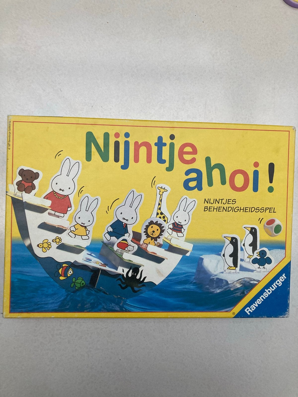 Nijntje ahoi! Ravensburger behendigheidsspel, Een of twee spelers, Ophalen of Verzenden, Gebruikt