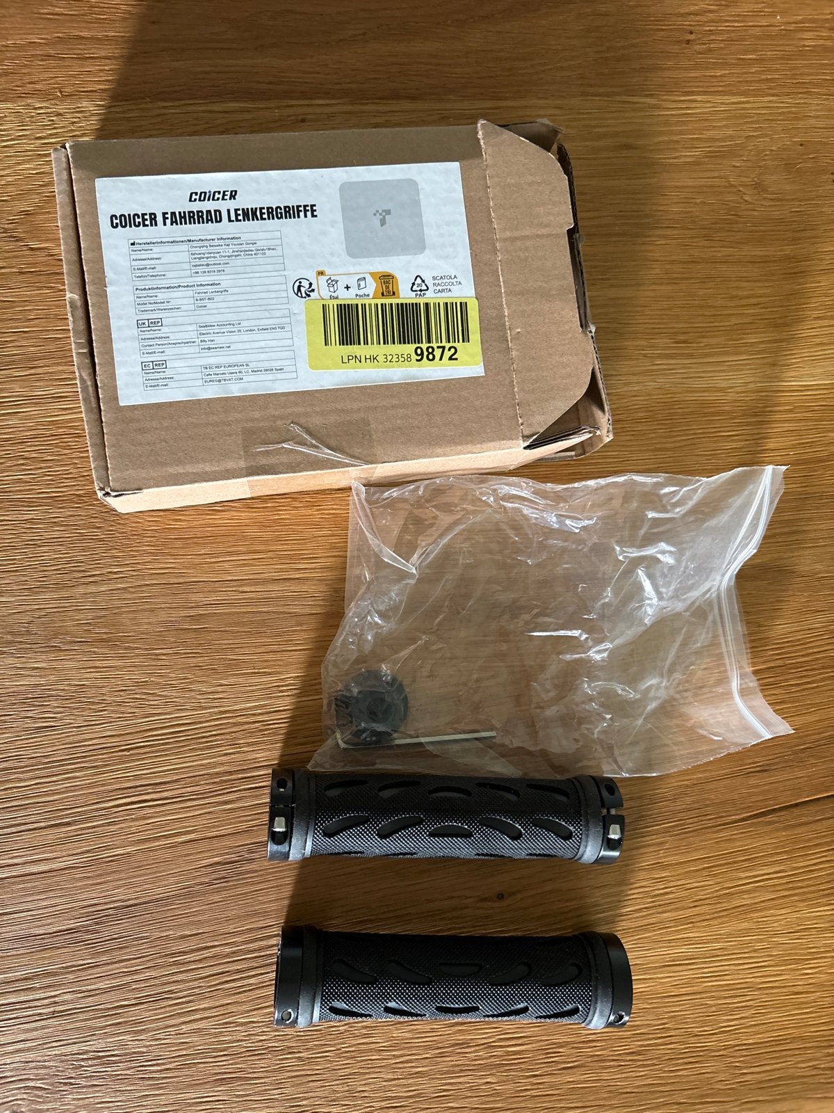 COICER Fietsstuur Handvatten - Ergonomisch en Comfortabel, Ophalen, Nieuw