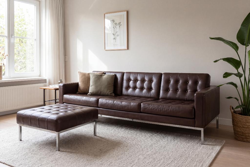 Robin Day Club Sofa en hocker (1962) vintage design bank, Ophalen, Gebruikt, Driepersoons, 75 tot 100 cm