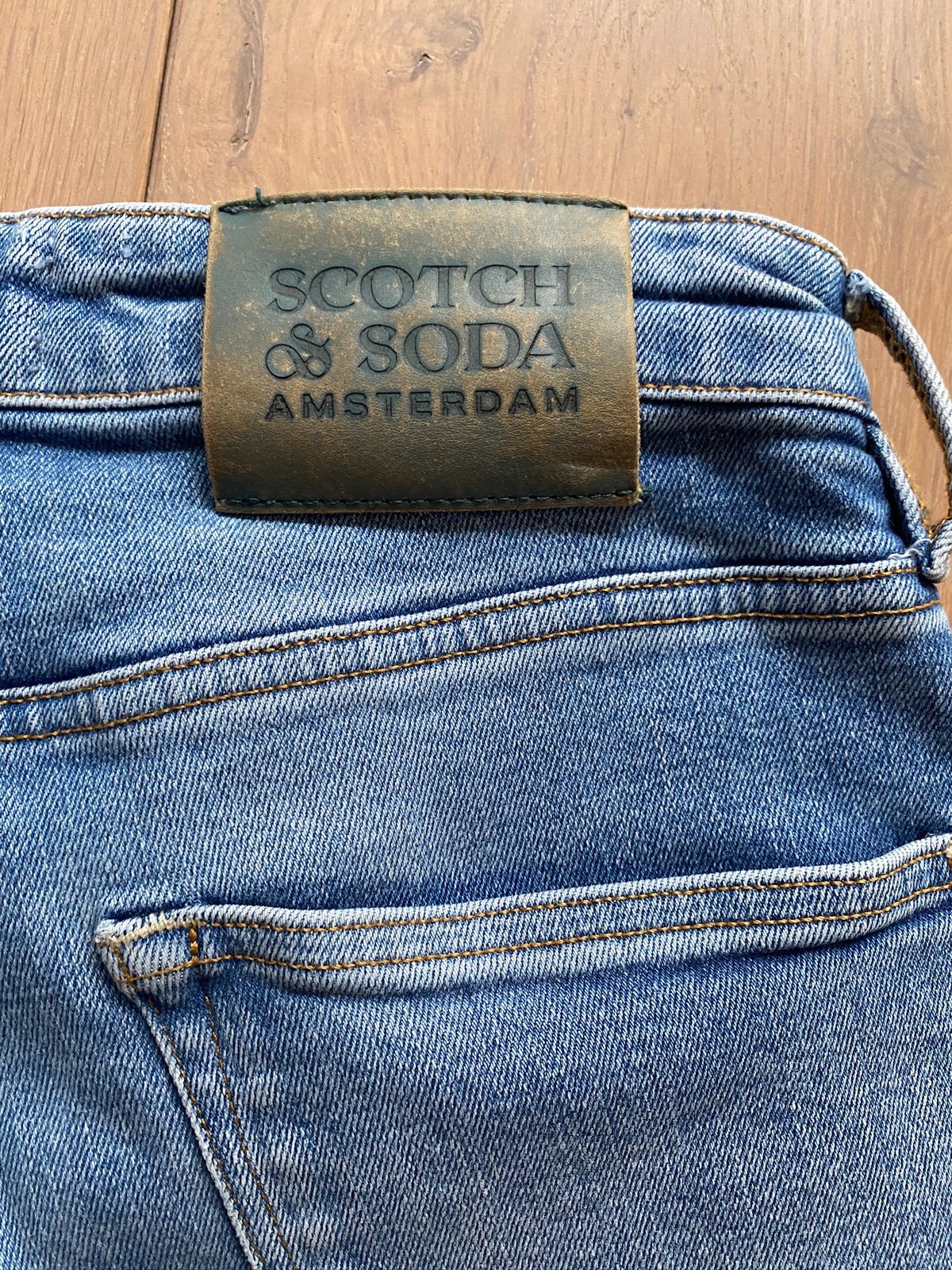 Scotch & Soda Ralston blauwe jeans 29/32, Ophalen of Verzenden, Zo goed als nieuw, Blauw, W32 (confectie 46) of kleiner
