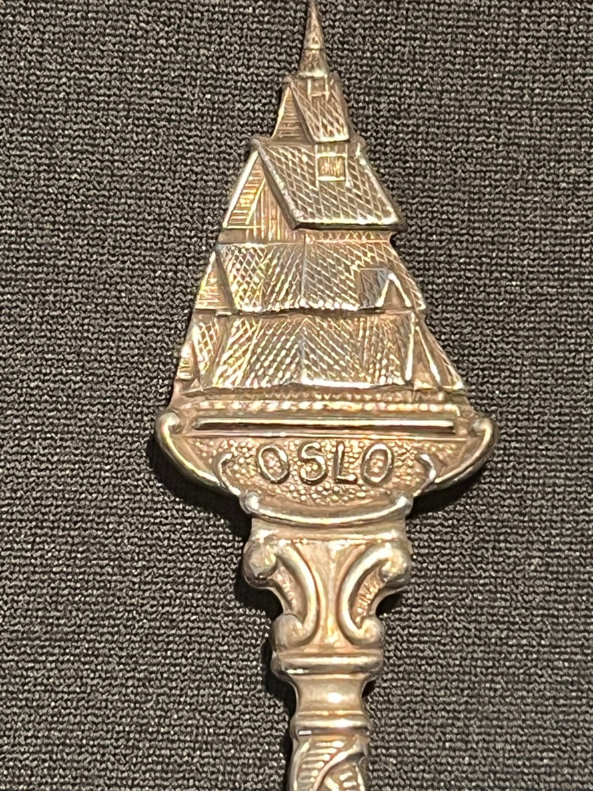 Vintage lepeltje Oslo., Ophalen of Verzenden
