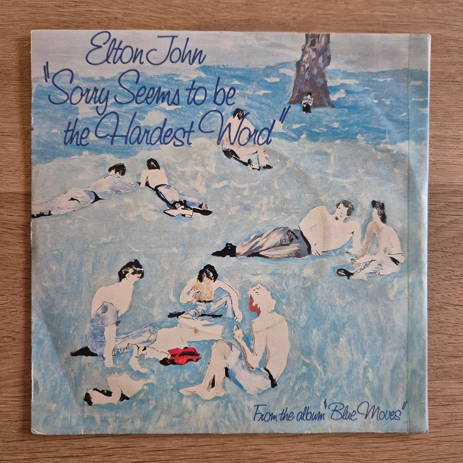 Elton John - Sorry Seems to Be the Hardest Word (Single), Cd's en Dvd's, Gebruikt, 7 inch, Ophalen of Verzenden, Pop