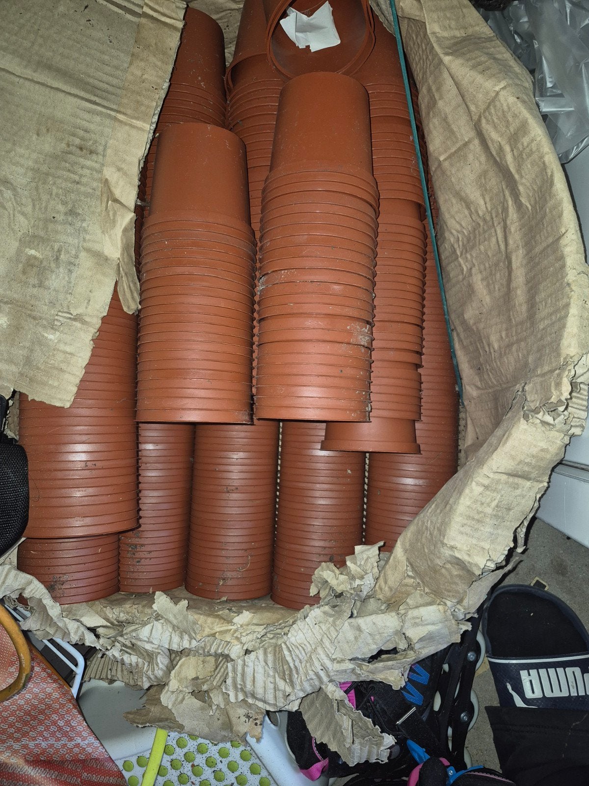 400 Nieuwe kweekpotjes / Plantenpotten - 10cm Diameter, Tuin en Terras, Bloempotten, Kunststof, Rond, Nieuw, Ophalen of Verzenden
