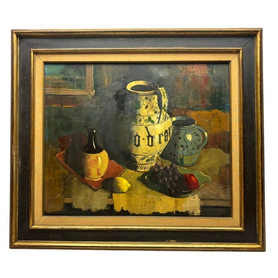 Jan den Hengst (1904-1983) - stilleven, Antiek en Kunst, Ophalen of Verzenden
