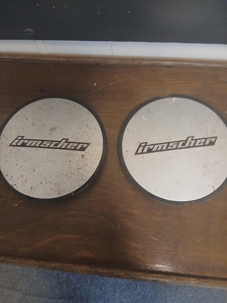 Irmscher wieldoppen 16 cm - Set van 2, Gebruikt, Ophalen of Verzenden