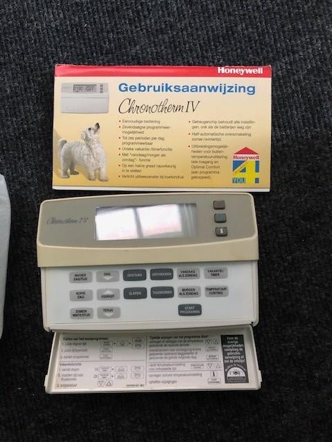 honywell Chronotherm IV, Ophalen, Gebruikt