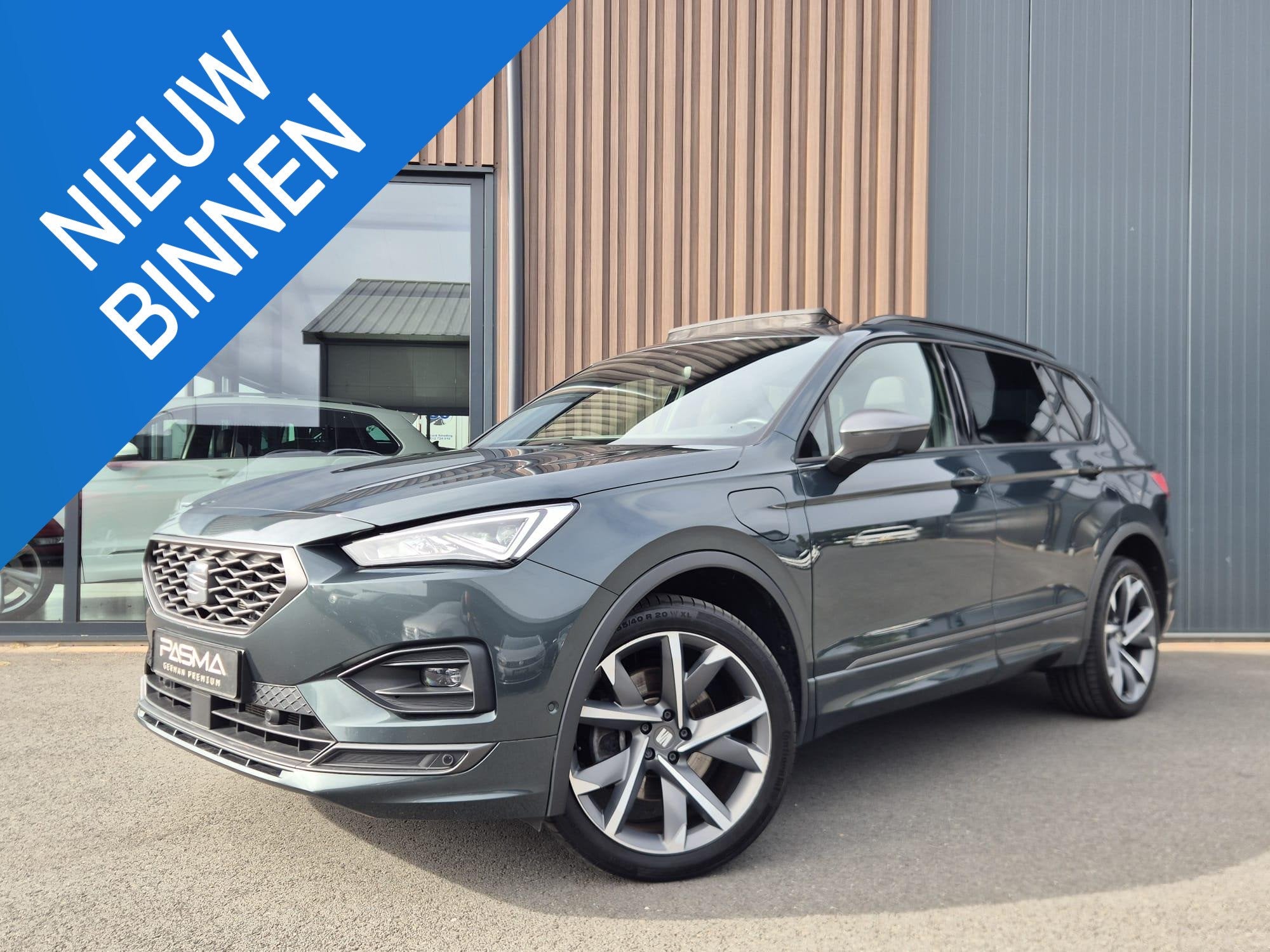 SEAT Tarraco 1.4 TSI e-Hybrid PHEV FR Business Intense | BTW, Auto's, Dealer onderhouden, Gebruikt, 4 cilinders, 150 pk