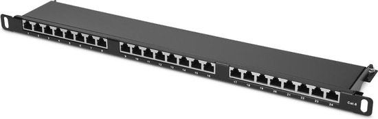 12x 24-poorts Cat6 Patchpaneel 0,5U 19 inch Rackmount, Computers en Software, Serverkasten, Ophalen, Nieuw