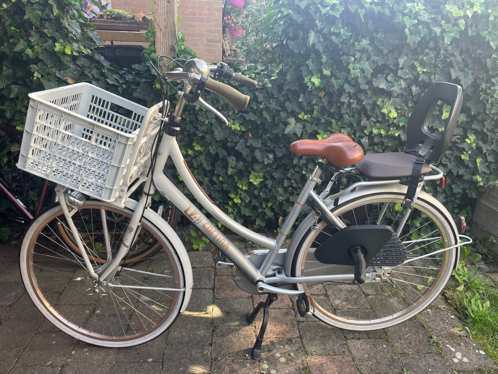 Cortina U4 dames transportfiets 28 inch, Gebruikt, Versnellingen, Trommelrem, Ophalen