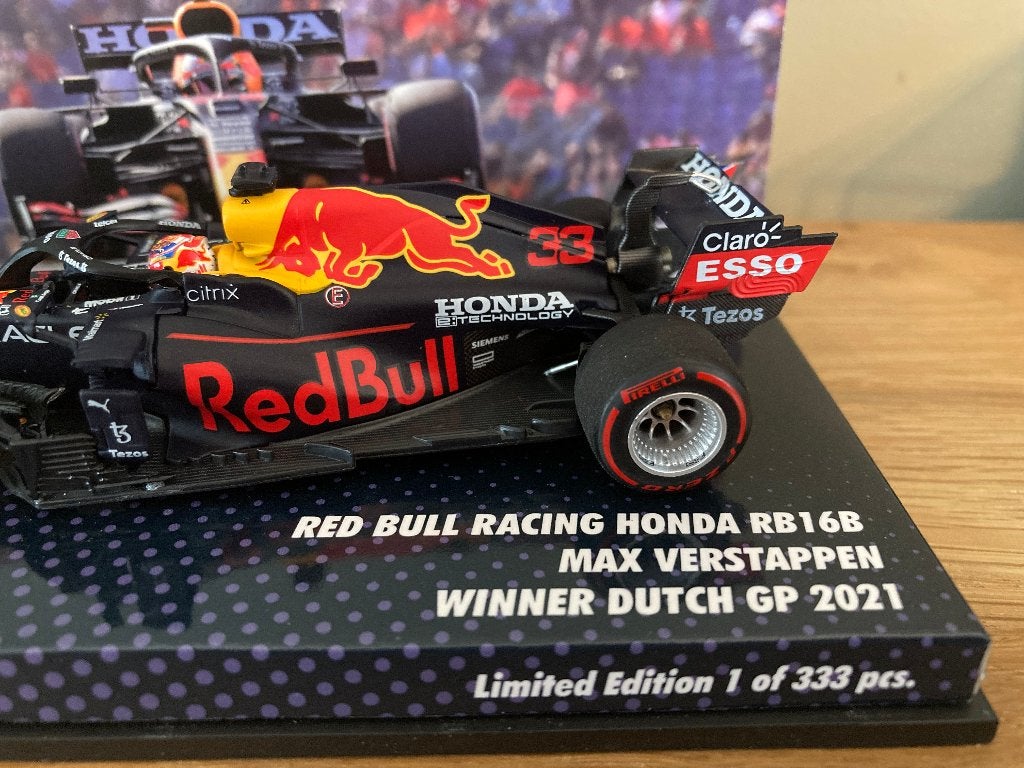 ✅ Max Verstappen 1:43 Winner Zandvoort GP 2021 Minichamps, Ophalen of Verzenden, Nieuw, Formule 1