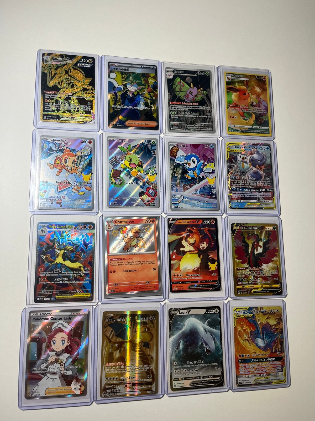 Kleine Pokémon verzameling: Near Mint & Excellent kaarten, Ophalen, Gebruikt, Meerdere kaarten, Foil