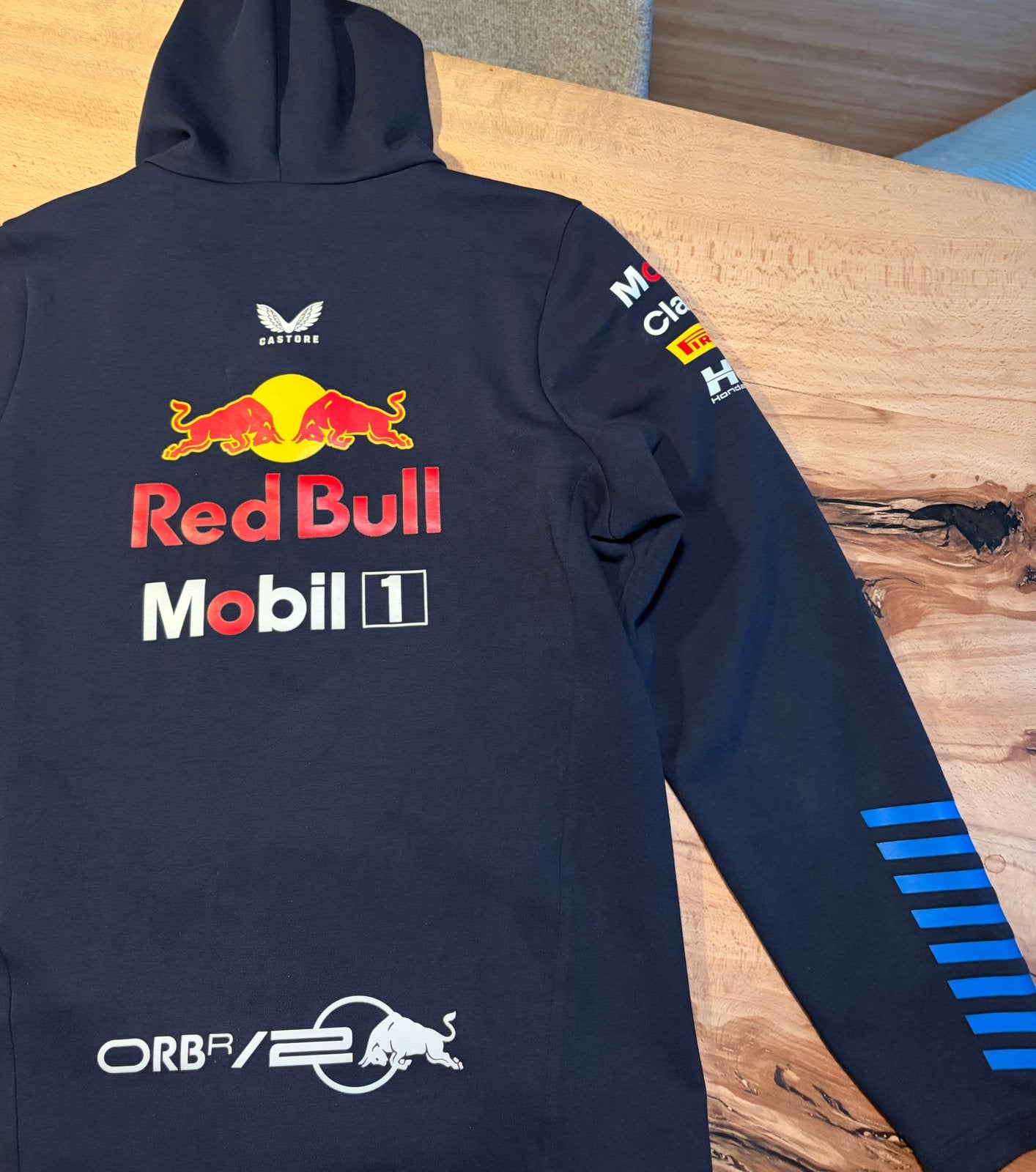 Red Bull Racing Teamline Kids vest / hoodie maat 164, Jongen of Meisje, Trui of Vest, Red Bull Racing, Ophalen of Verzenden