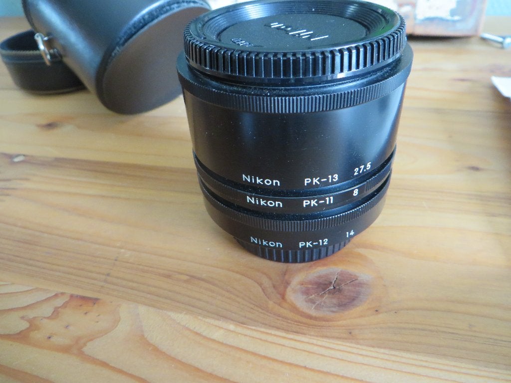 Nikon extensionring PK-11,12,13, Audio, Tv en Foto, Fotocamera's Analoog, Ophalen of Verzenden, Zo goed als nieuw, Spiegelreflex