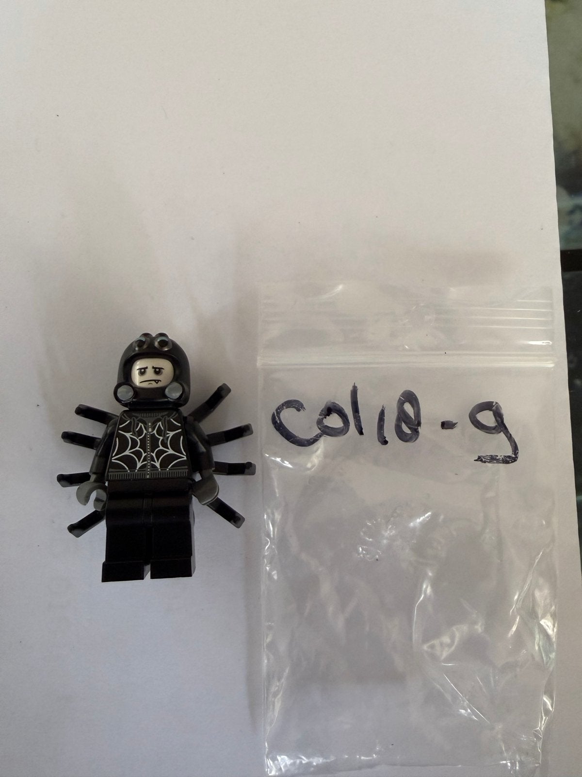 LEGO Minifiguur Col18-9 Spinnenman (Spider Suit Guy), Kinderen en Baby's, Ophalen of Verzenden, Zo goed als nieuw