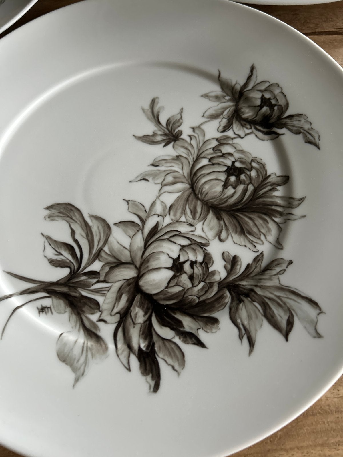Park Lane Dibbern Collection Borden met Bloemenprint, Overige merken, Ophalen of Verzenden, Zo goed als nieuw, Bord(en)