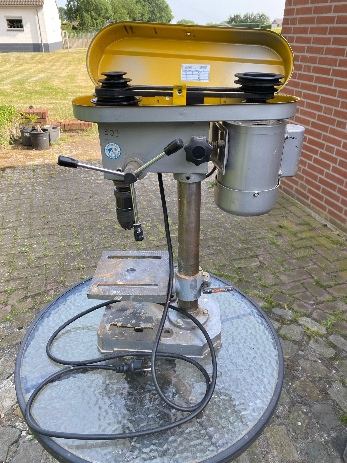 Robuuste Kolomboormachine - Gebruikt maar Functioneel, Ophalen, Gebruikt, Minder dan 400 watt, Kolomboormachine