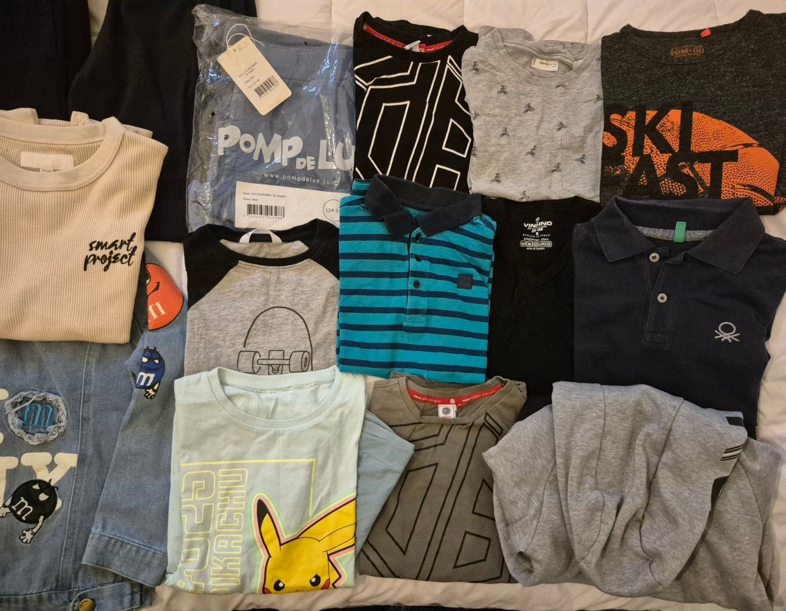 kledingpakket jongen maat 134 140 najaar winter, Kinderen en Baby's, Verzenden, Zo goed als nieuw, Jongen