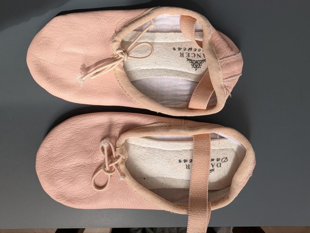 Ballet schoenen meisjes van leer, Sport en Fitness, Ballet, Ophalen of Verzenden, Schoenen