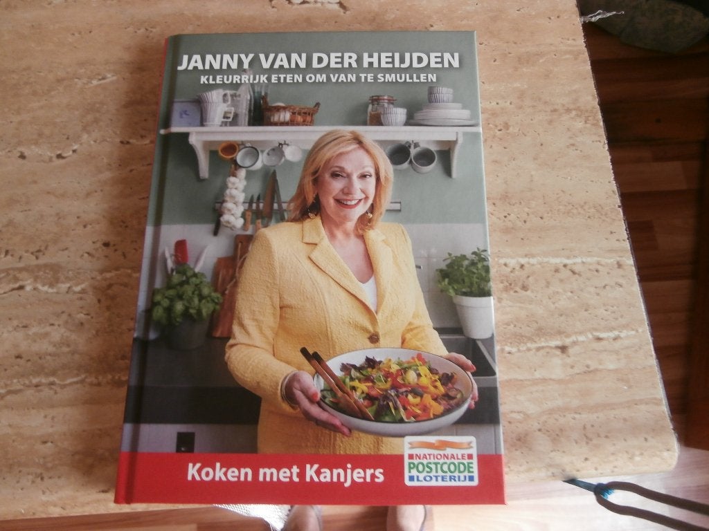 kookboek Janny van der Heijden koken met kanjers postcodelot, Ophalen of Verzenden, Zo goed als nieuw, Janny van der Heijden, Nederland en België