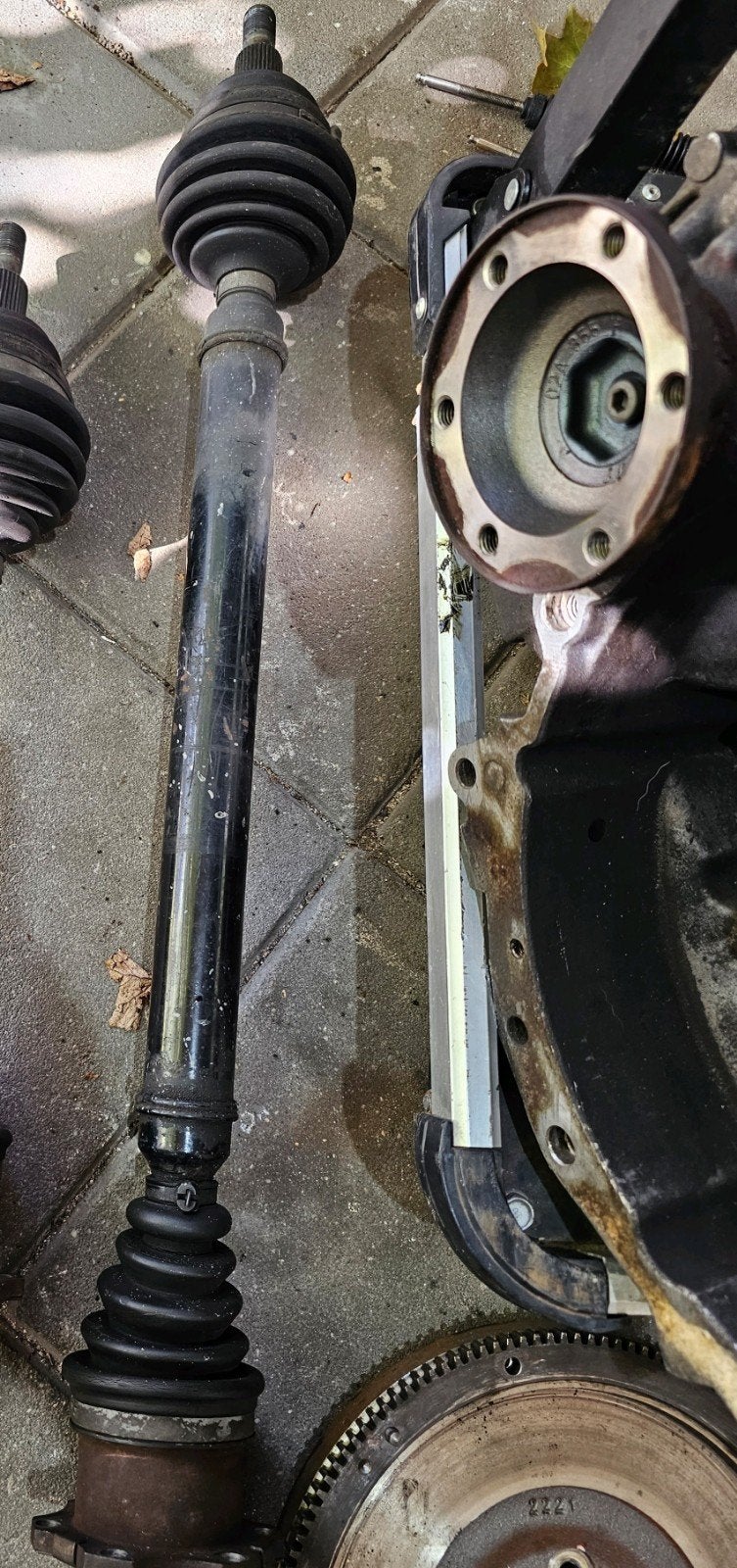 aandrijfas rechtsvoor Golf 4 GTI, Audi A3 8L 1.8T, Ophalen of Verzenden, Audi