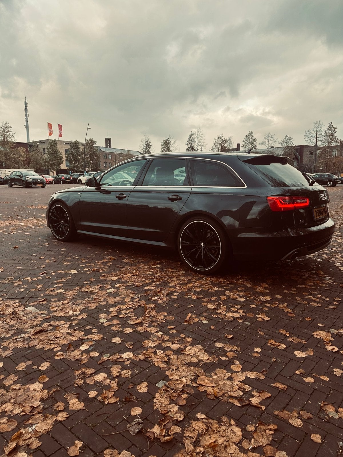 Audi A6 3.0TDI 150KW Avant Quat S-tr 2015 Blauw, Auto's, Automaat, 1800 kg, Zwart, Blauw
