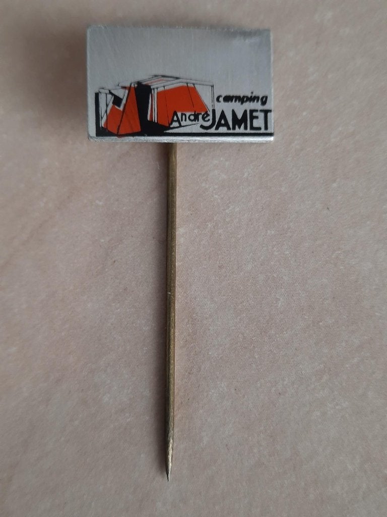 Speldjes Vrije tijd kamperen reizen, Ophalen of Verzenden, Gebruikt, Overige onderwerpen, Speldje of Pin
