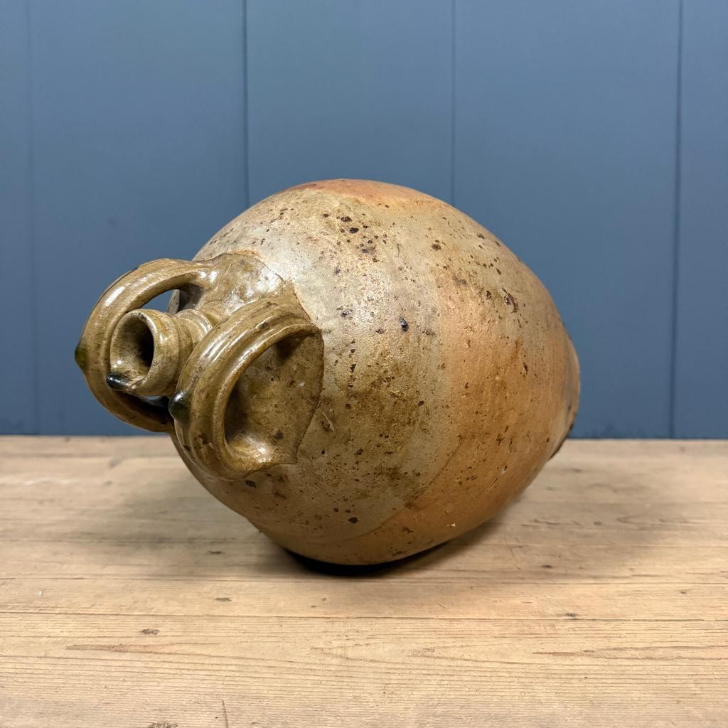 Antieke Franse aardewerk kruik oud 19e eeuw, Ophalen of Verzenden