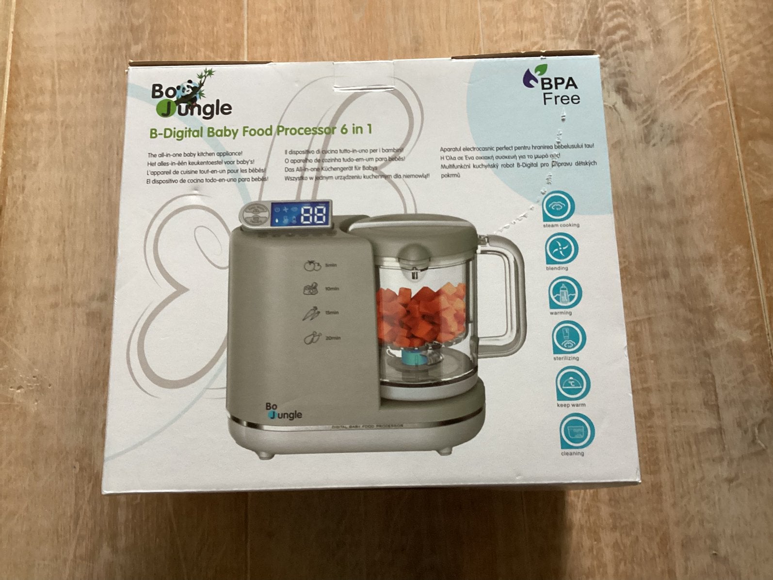 Baby food processor, weing gebruikt., Kinderen en Baby's, Babyvoeding en Toebehoren, Ophalen of Verzenden, Nieuw, Overige typen