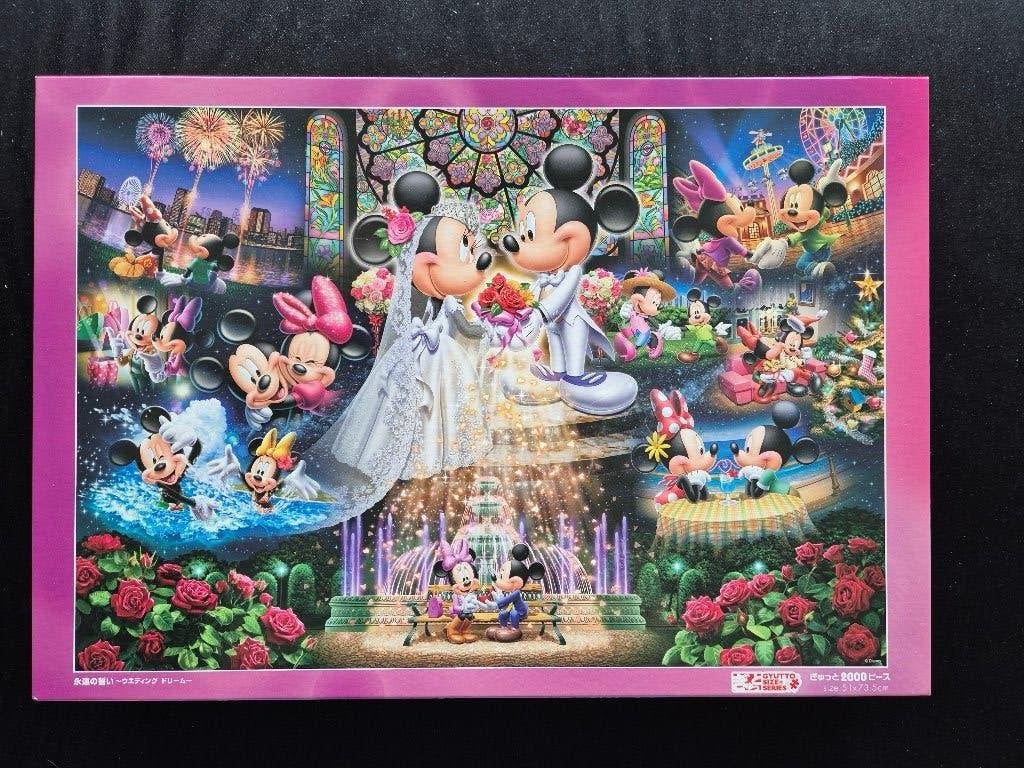 Legpuzzel Tenyo Disney Wedding Dream, 2.000 stukjes, Ophalen of Verzenden, Meer dan 1500 stukjes, Zo goed als nieuw, Legpuzzel