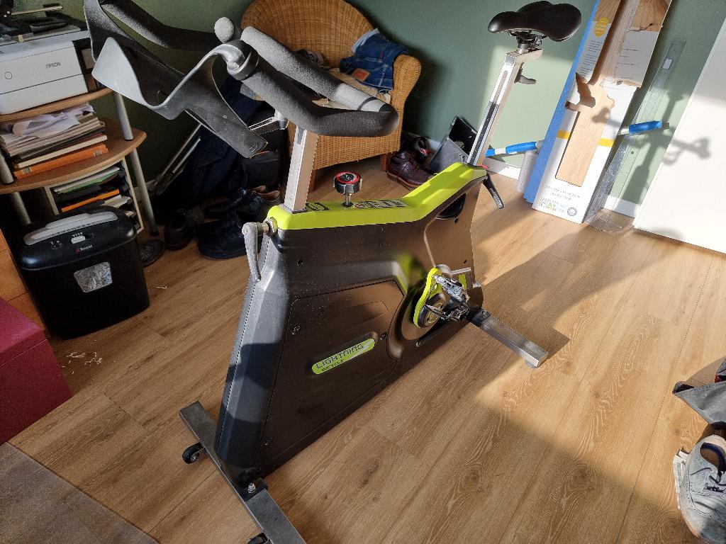 Spinningfiets, Ophalen, Gebruikt, Metaal, Spinningfiets