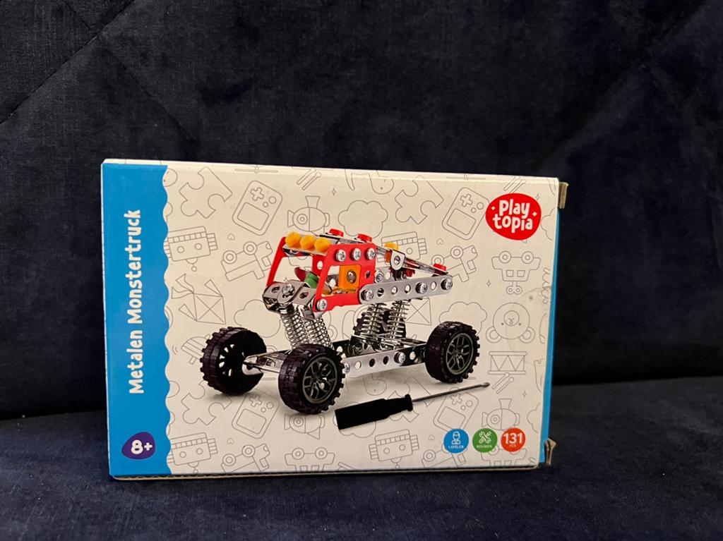 Playtopia Metalen Monstertruck - Nieuw in doos!, Ophalen of Verzenden, Nieuw