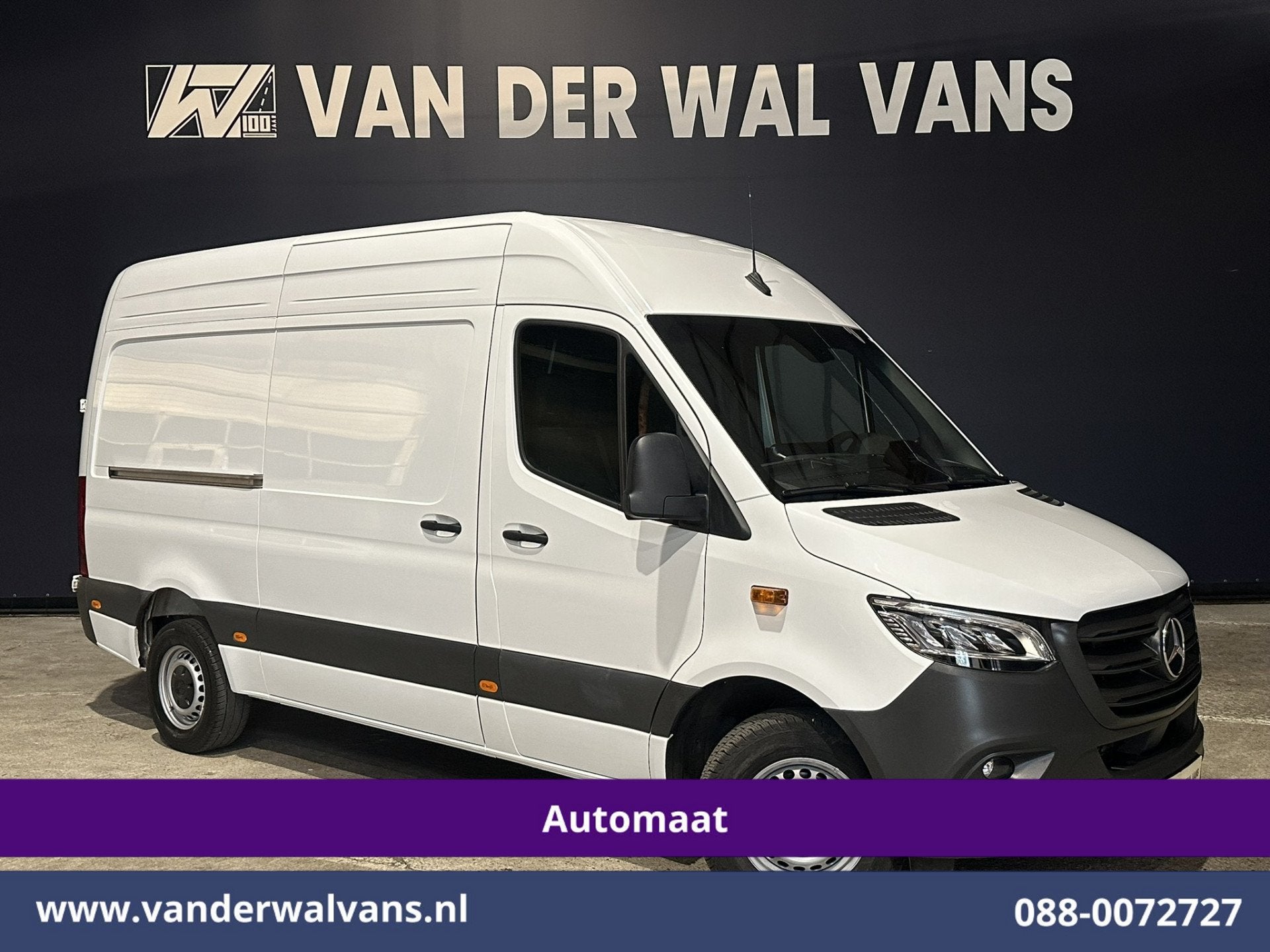 Mercedes-Benz Sprinter 317 CDI 170pk 9G-Tronic Automaat L2H2, Auto's, Automaat, Gebruikt, 4 cilinders, 2000 kg