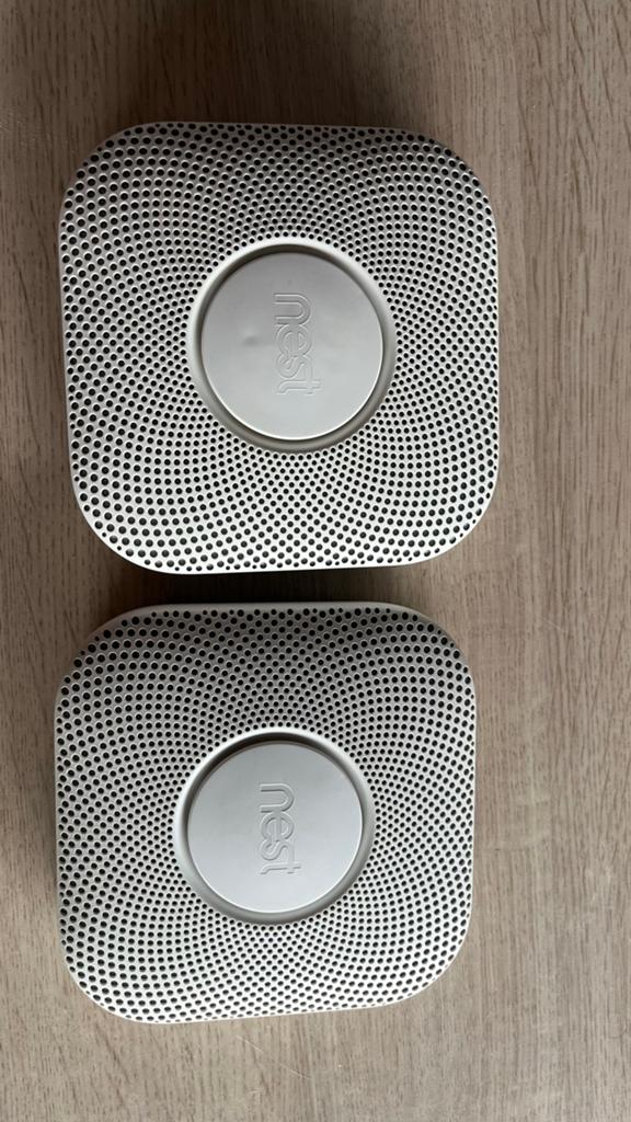 2x Nest Protect Rookmelder (23-07-2026), Ophalen of Verzenden, Gebruikt, Detector, Sensor of Melder, Rook