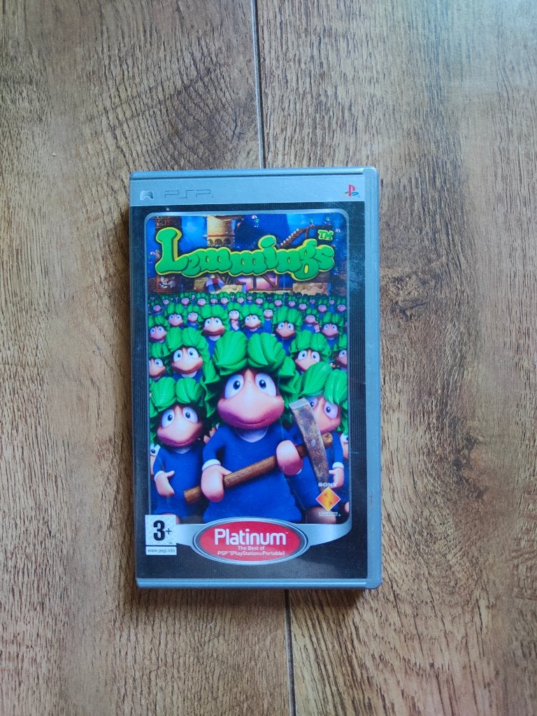PSP Spel - Lemmings, Spelcomputers en Games, Avontuur en Actie, 1 speler, Ophalen of Verzenden, Zo goed als nieuw