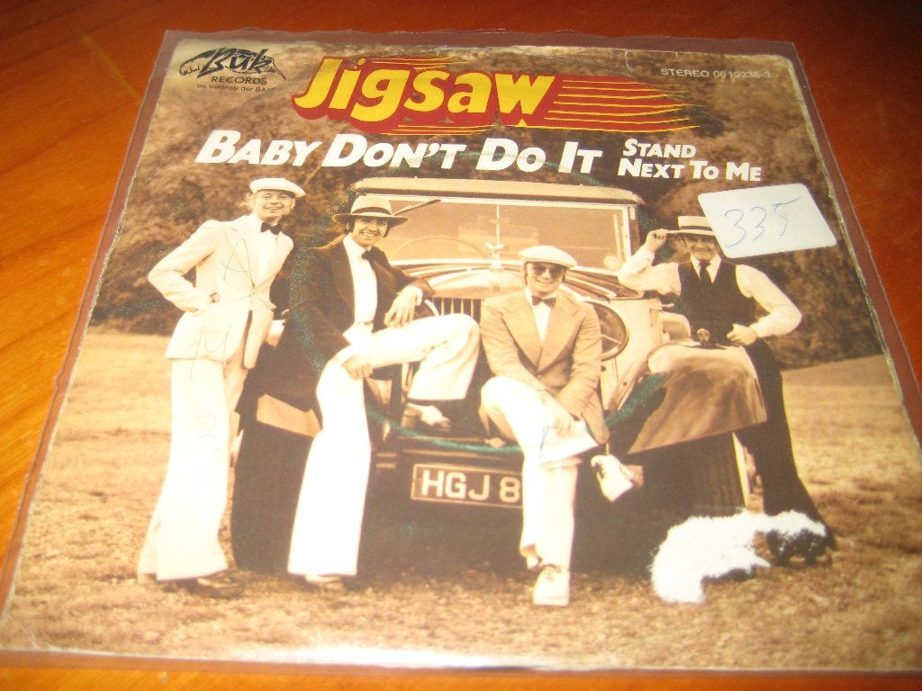 Jigsaw: Baby, don`t do it, Ophalen of Verzenden, Zo goed als nieuw, Pop