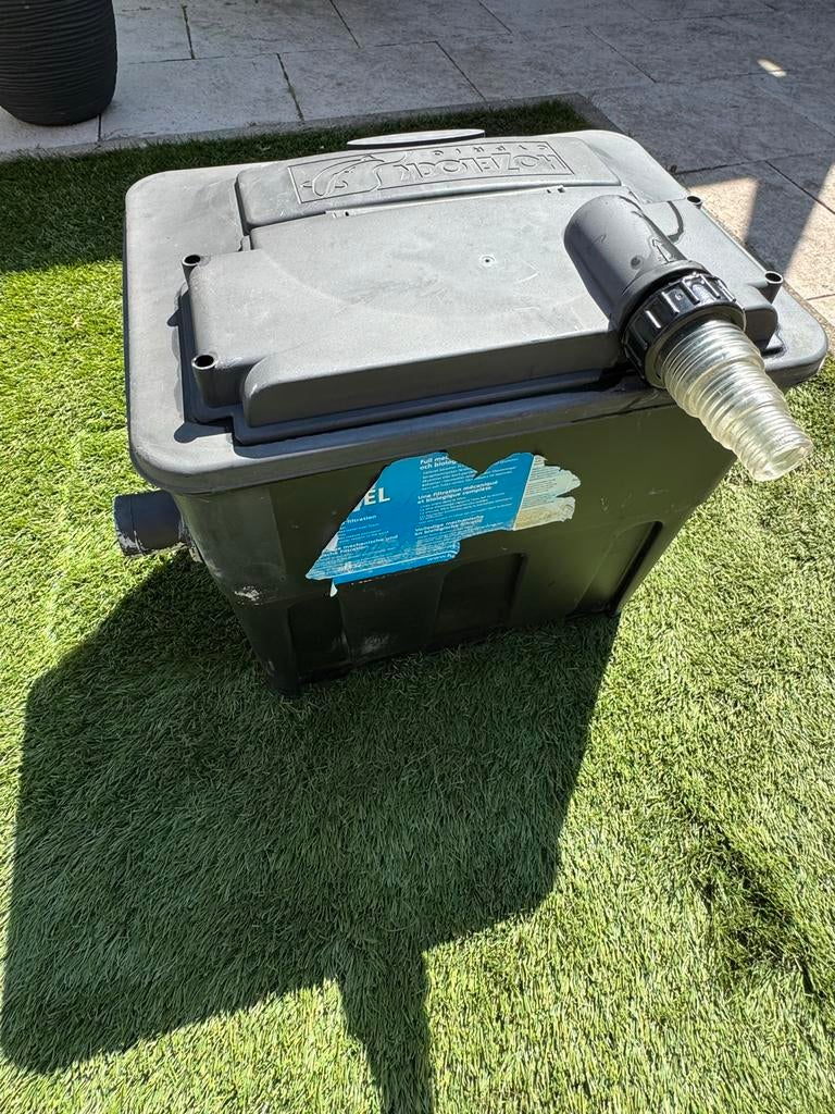 Hozelock Ecocel 5000 Cyprio vijverfilter met filtermedia, Tuin en Terras, Vijver-toebehoren, Ophalen, Gebruikt, Vijverfilter