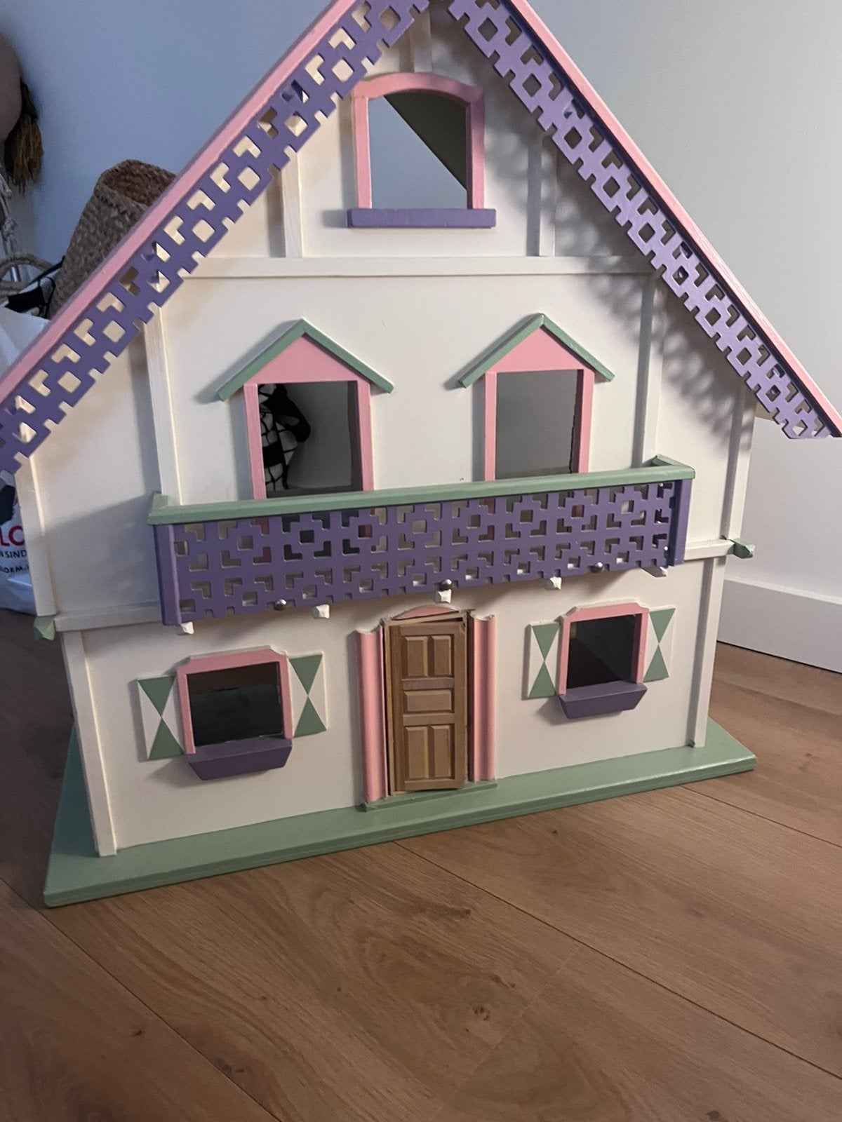 Poppenhuis-hout, Ophalen, Gebruikt, Poppenhuis