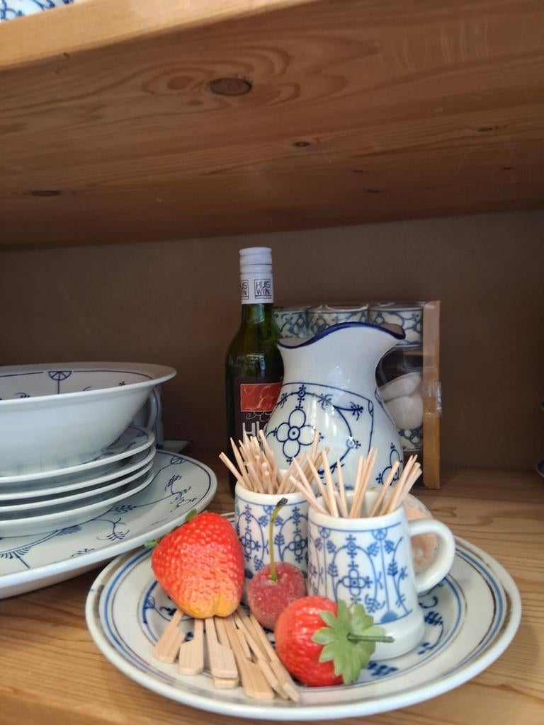 Jager blauw saks  serviesgoed servies Jäger kahla Winterling, Huis en Inrichting, Keuken | Servies, Ophalen of Verzenden, Nieuw