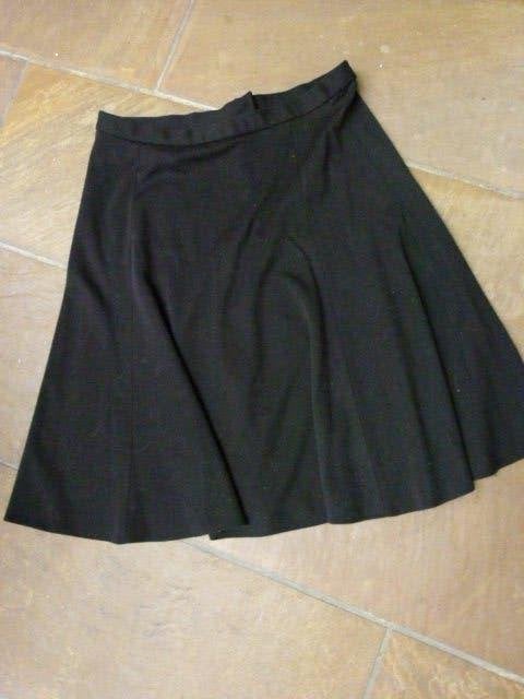 VINTAGE 70er jaren zwarte rok SHUBETTI maat 46, Kleding | Dames, Rokken, Zwart, Maat 46/48 (XL) of groter, Ophalen of Verzenden