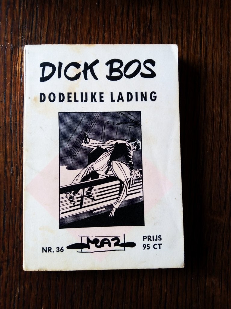 dick bos nr.36*1964/1ste druk-dodelijke lading/mazure, Gelezen, Alfred Mazure, Eén stripboek, Ophalen of Verzenden