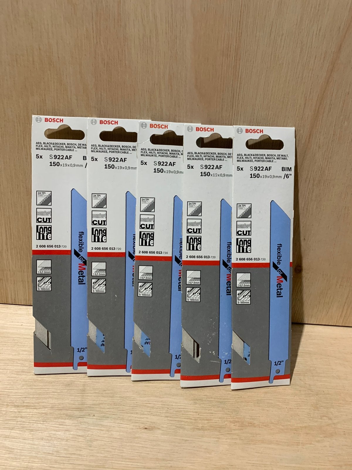 Bosch S922AF reciprozaagbladen - NIEUW -, Bosch, Nieuw, Ophalen of Verzenden, Bosch