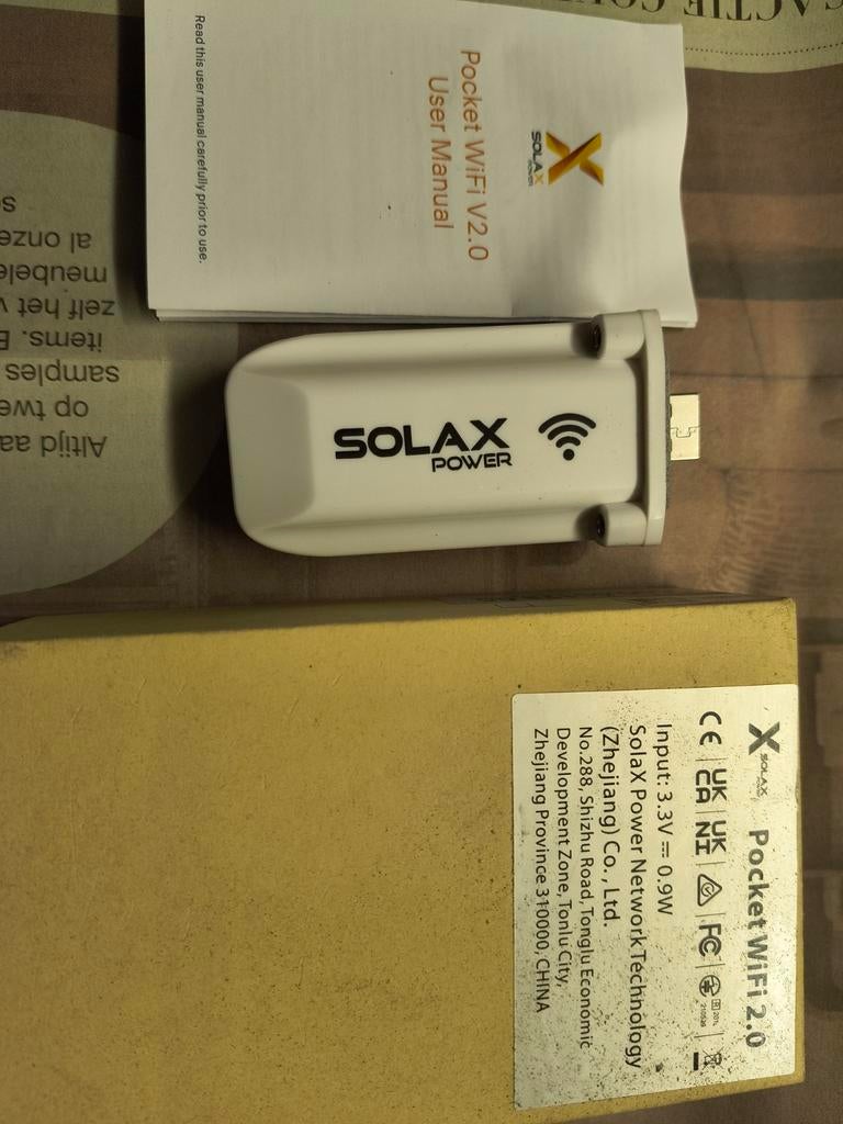 Te koop wifi dongle voor solax wifi 2.0, Ophalen of Verzenden