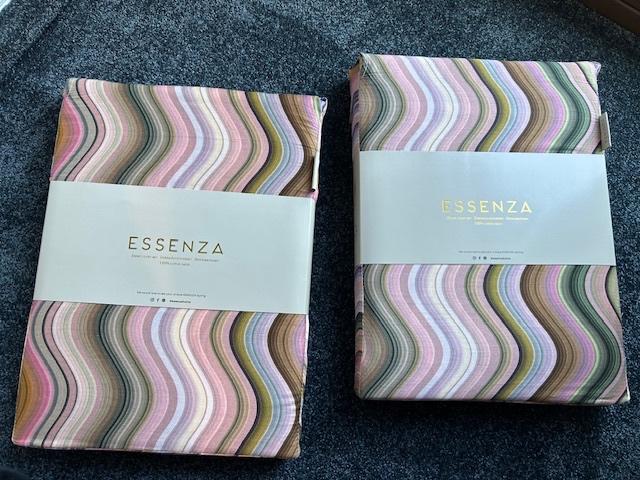 Essenza 1 Peroons XL Dekbedovertrek 160/220, Essenza, Dekbedovertrek, Ophalen of Verzenden, Roze
