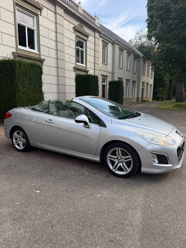 Peugeot 308 CC 1.6 THP SportPack 156 PK NAP  APK 06-2027, Auto's, Voorwielaandrijving, 1490 kg, Zwart, Cabriolet